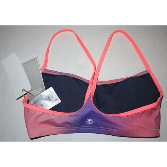 adidas H59279 Women's Sz XS Acid Red/White Melbourne BK Swim Top - Picture 2 of 2